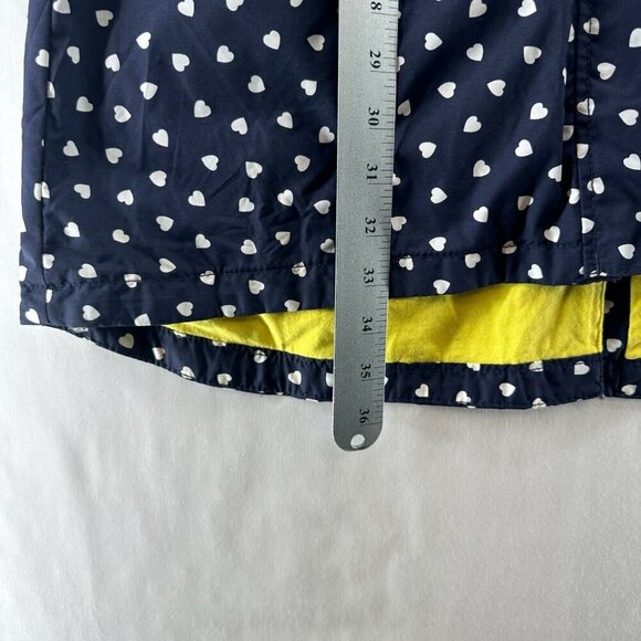 JOHNNIE B Jacket Youth 15-16Y Heart Allover Anorak Windbreaker Coat Hoodie Blue - Picture 11 of 11